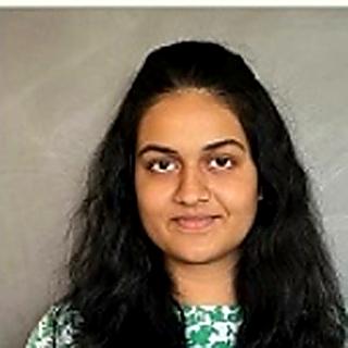 Madhavi Dwivedi, first rank in state, Std 12 Commerce 2023 (97.6%)